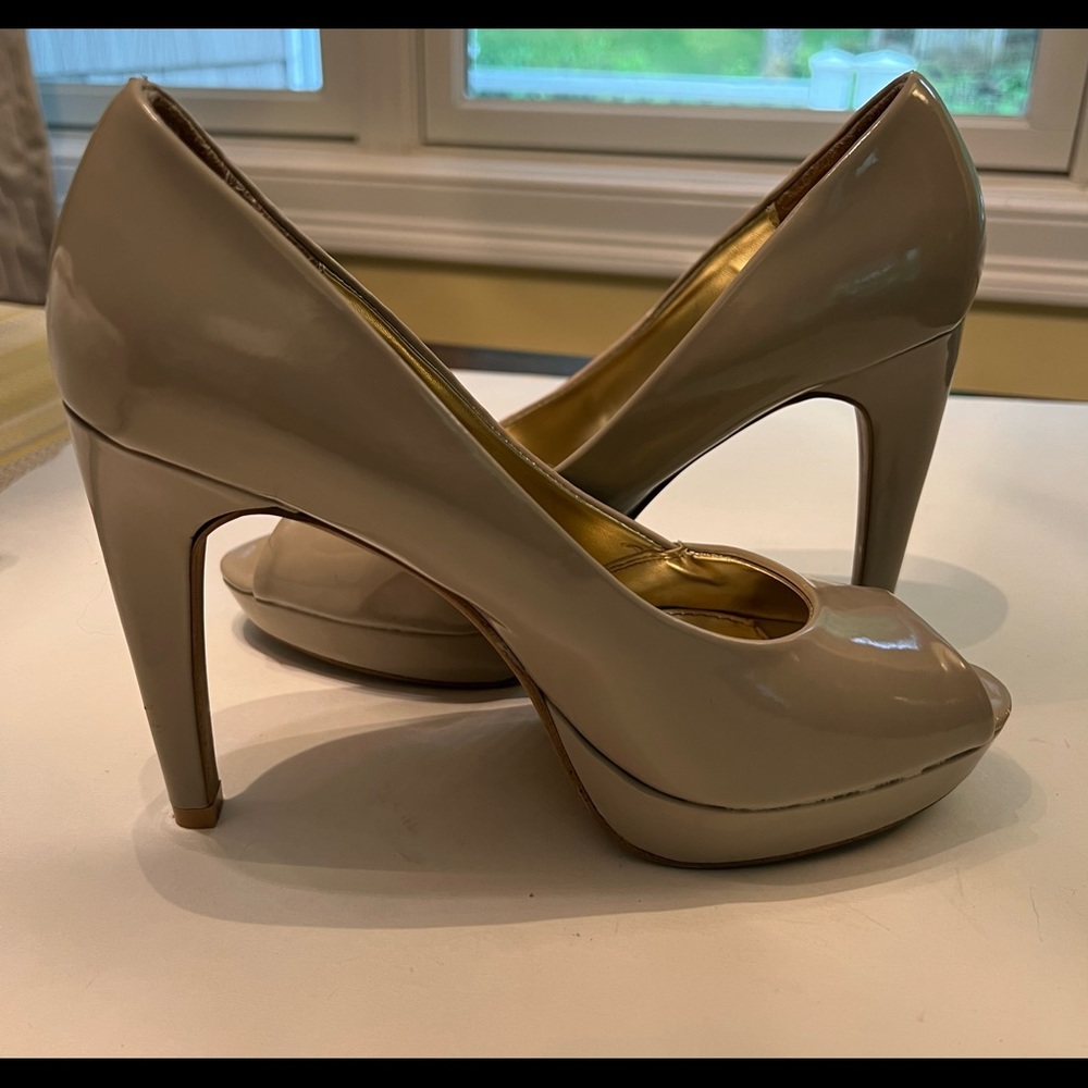 Open Toe Rampage Heels- Size 9